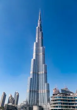 Skyline view Dubai UAE Stock Photos
