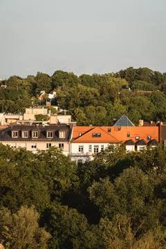 Skyline view of Munich with multiple sights, Alps in background Bavaria Germany Stock Photos
