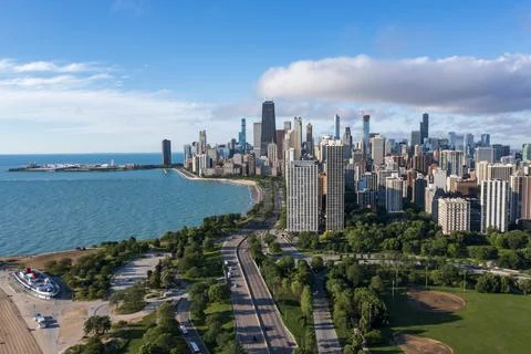 The skyline view from the North Foto stock