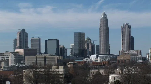 Skyline zoom out Video stock 64449
