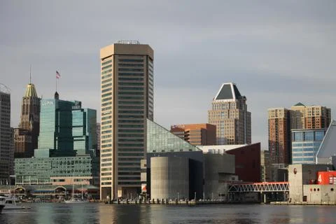 Skylines in Baltimore Stock Photos