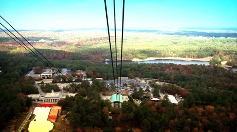 Skyride downslide Stock Footage 979583