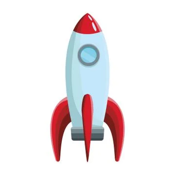 Skyrocket flying icon 스톡 일러스트