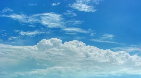 Skyscape time lapse Video stock 7340147