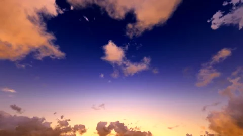 Skyscape timelapse Stock Footage 41856989
