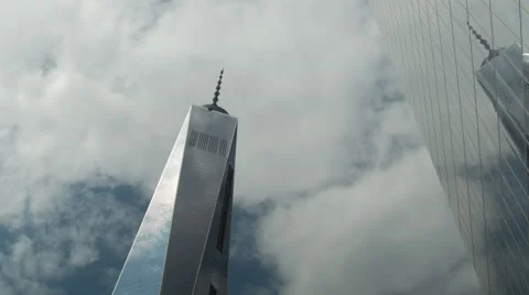 Skyscarper Timelapse Video stock 54051007