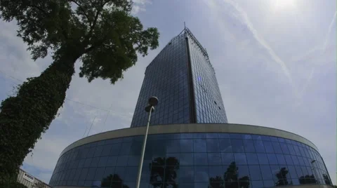 Skyscraper 2 | Timelapse (colored) Stockbeeldmateriaal 40724384