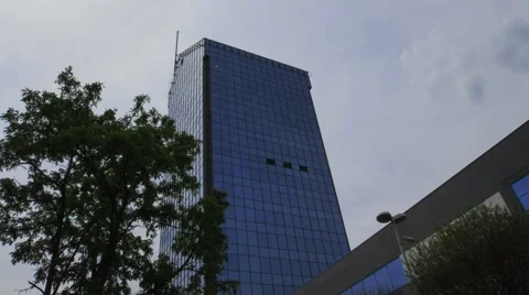 Skyscraper 3 | Timelapse (colored) Stockbeeldmateriaal 40724388