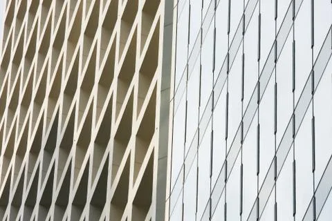 Skyscraper abstract pattern Stock Photos