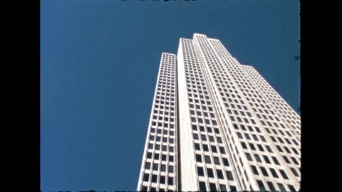 Skyscraper against Blue Sky Video stock 276292072