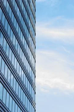 Skyscraper and sky Stock Photos