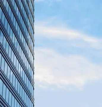 Skyscraper and sky Stock Photos