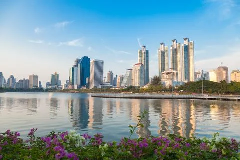 Skyscraper in Bangkok Foto stock