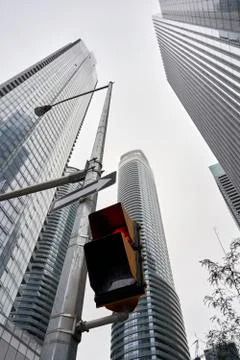 Skyscraper from below Stock Photos
