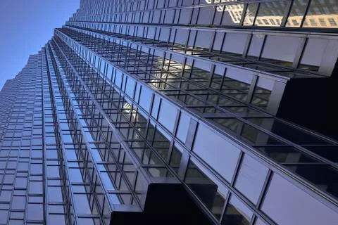 Skyscraper from below Stock Photos