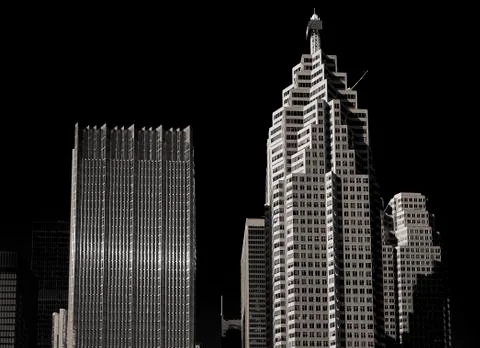 Skyscraper from below Foto stock