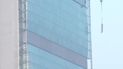 Skyscraper building Video stock 48136328