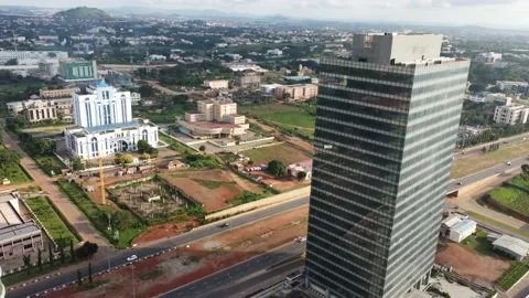 Skyscraper Building Stock Footage 182506856