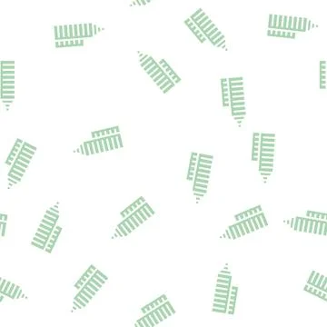 Skyscraper building glyph icon vector black illustration Ilustración de archivo