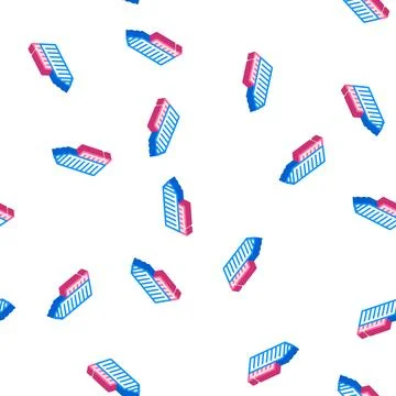 Skyscraper building isometric icon vector color illustration Ilustración de archivo
