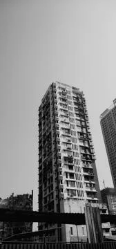 The skyscraper building Stock Photos