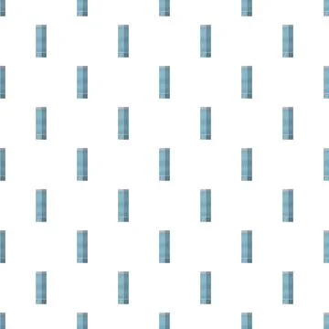 Skyscraper building repeating pattern on white background イラスト素材