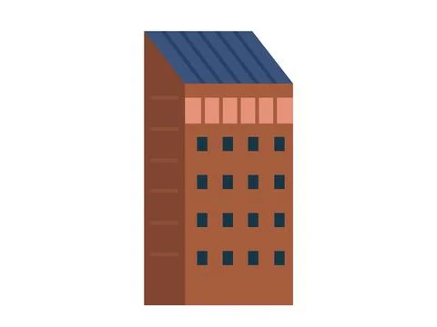 Skyscraper. The built structure skyscrapers reflects citys ever-changing sk.. Stock Illustration