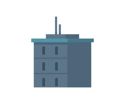 Skyscraper. The built structure skyscrapers stands as testament to urban Stock Illustration