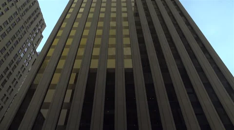 Skyscraper in the city. 4K UHD. Stock Footage 51426908