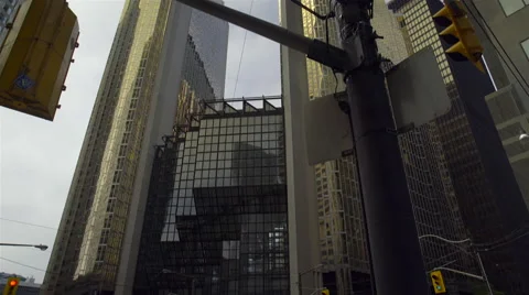 Skyscraper in the city. 4K UHD. Stock Footage 51427434