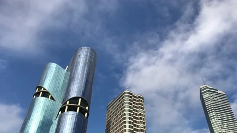 Skyscraper in the city center Stock Footage 144629042