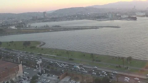 Skyscraper City View Stock Footage 81880487