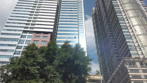 Skyscraper Up-Close  2.7K Stock Footage 165187611