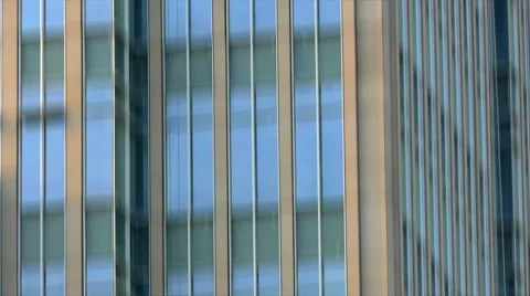 Skyscraper close up tilt shot from down to up Stock Footage 51063163