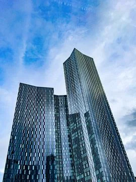 Skyscraper Cluster Stock Photos