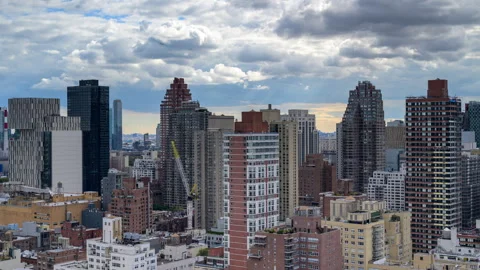 Skyscraper Condominiums Timelapse Stock Footage 253488578
