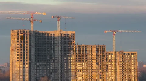 Skyscraper construction timelapse Stock-Footage 57699903