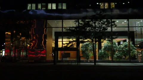 Skyscraper in downtown Stock Footage 41752071