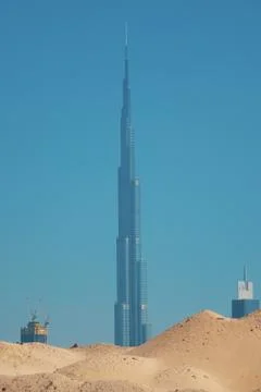 Skyscraper Dubai Foto stock