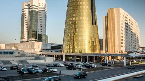 Skyscraper Stock Footage 88074151