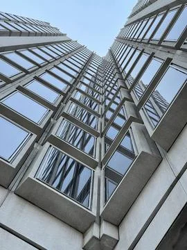Skyscraper giant building from another perspective Fotos de archivo
