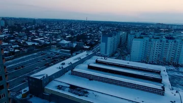 Skyscraper at the height of bird's eye view Video stock 85829788