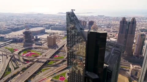 Skyscraper high rise building Video stock 274414710