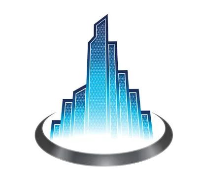 Skyscraper icon Stock Illustration