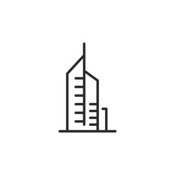 Skyscraper Icon Stock Illustration