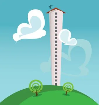 Skyscraper Stock Illustration