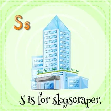 Skyscraper Ilustración de archivo