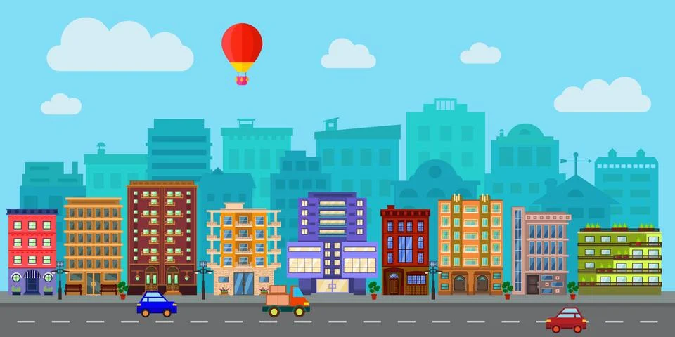 Skyscraper Stock Illustration