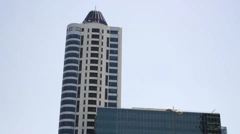 Skyscraper in Istanbul, Turkey Stock Footage 47138659