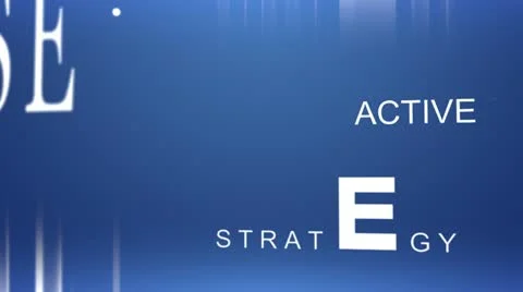 Skyscraper Of Letters Stock Footage 11527946